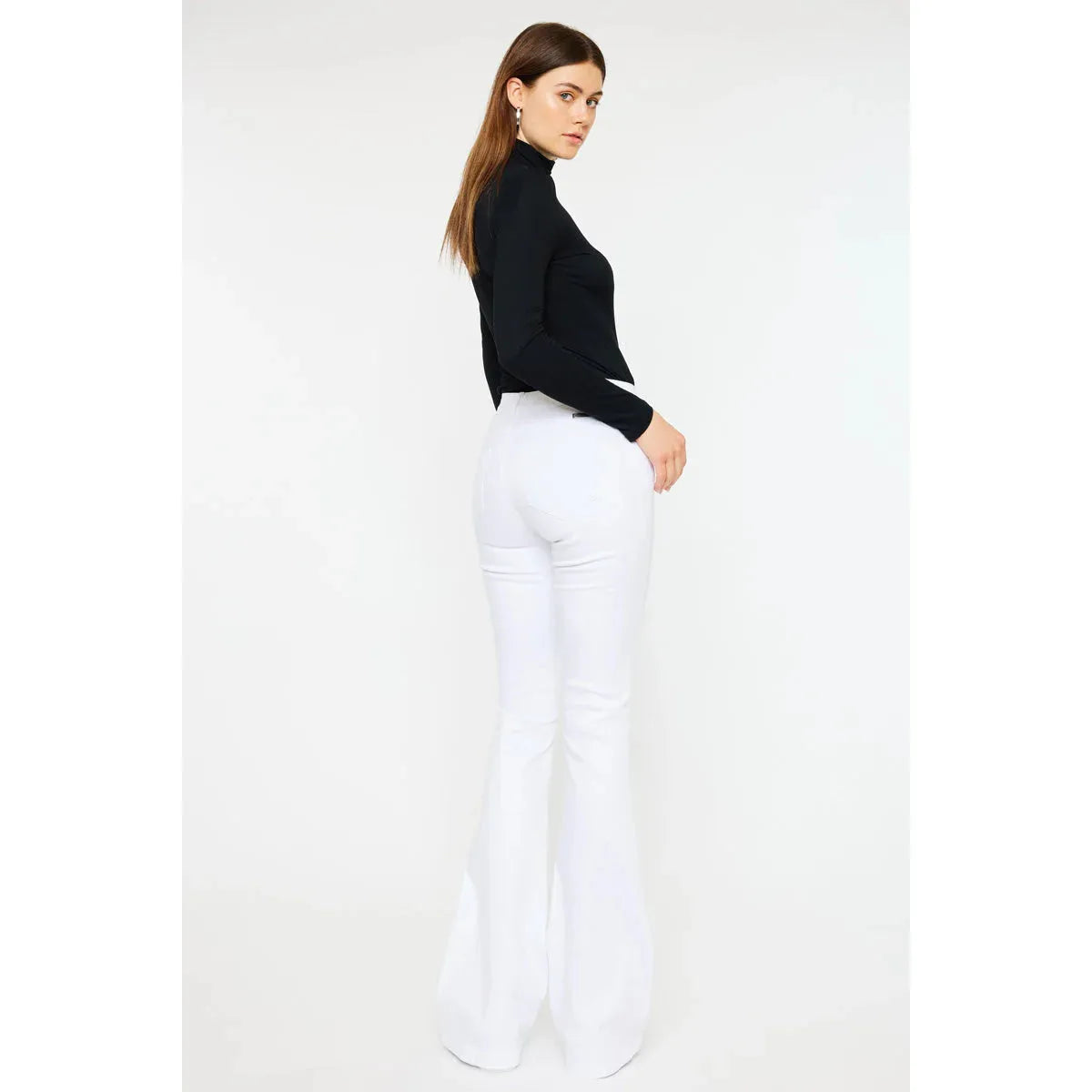 Kancan - Alaska Mid Rise Flare Jeans