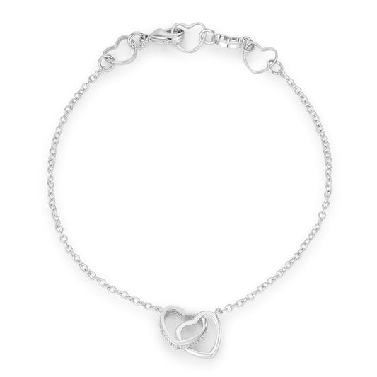 Interlocking Hearts Bracelet