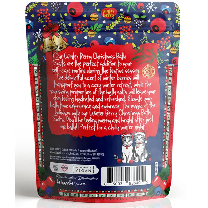 Winter Berry Holiday Bath Salts