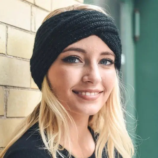 Cross Over Knit Headband