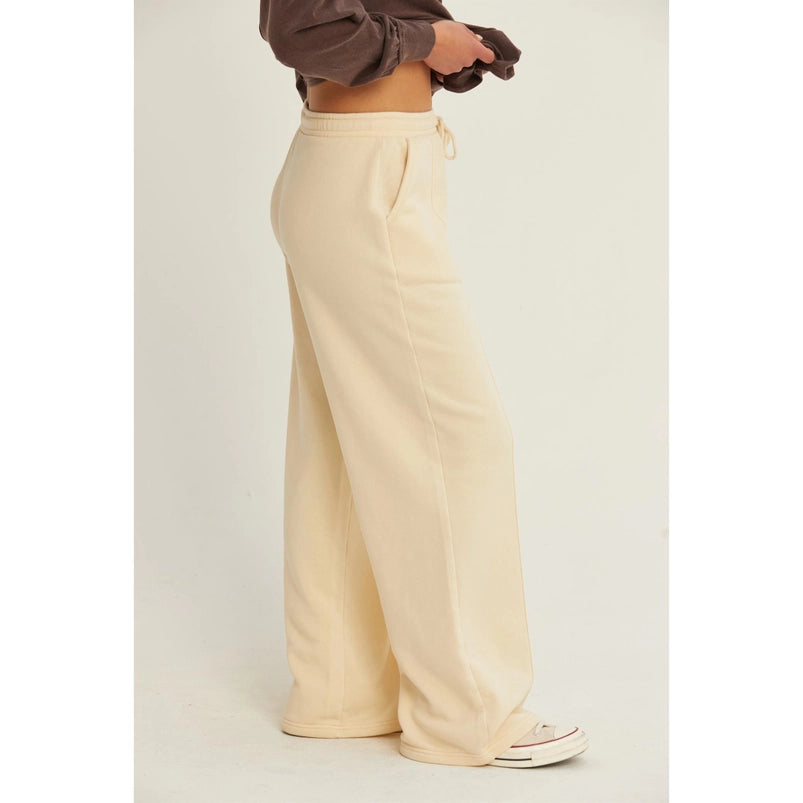 HIGH-WAIST Drawstring Pants
