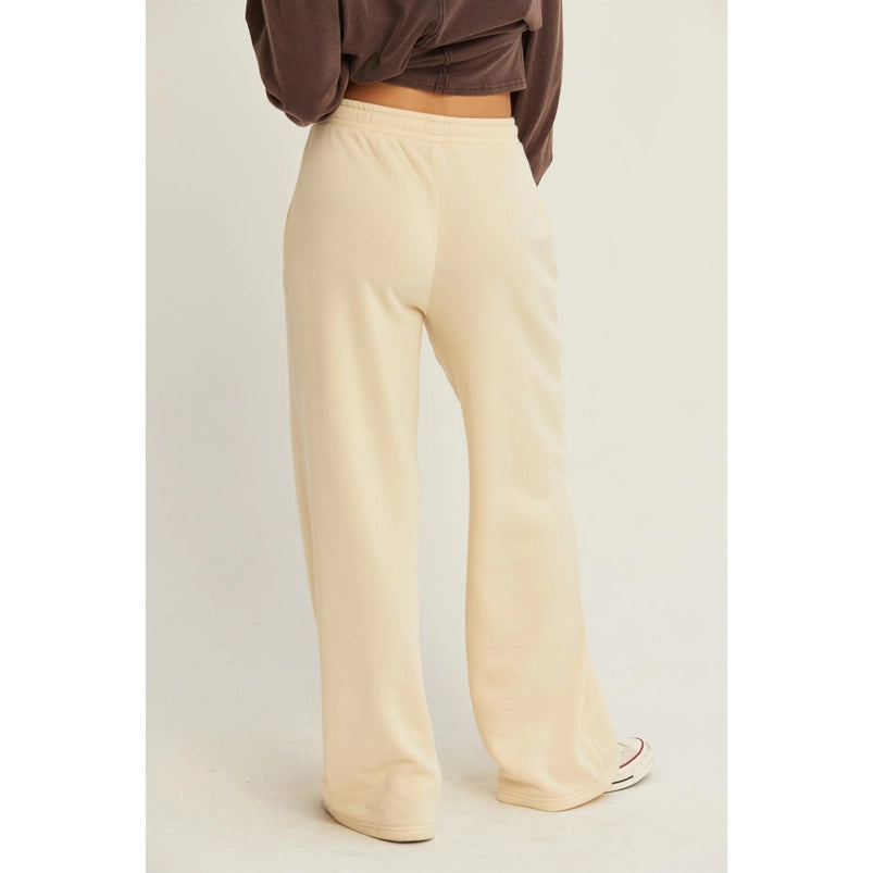 HIGH-WAIST Drawstring Pants