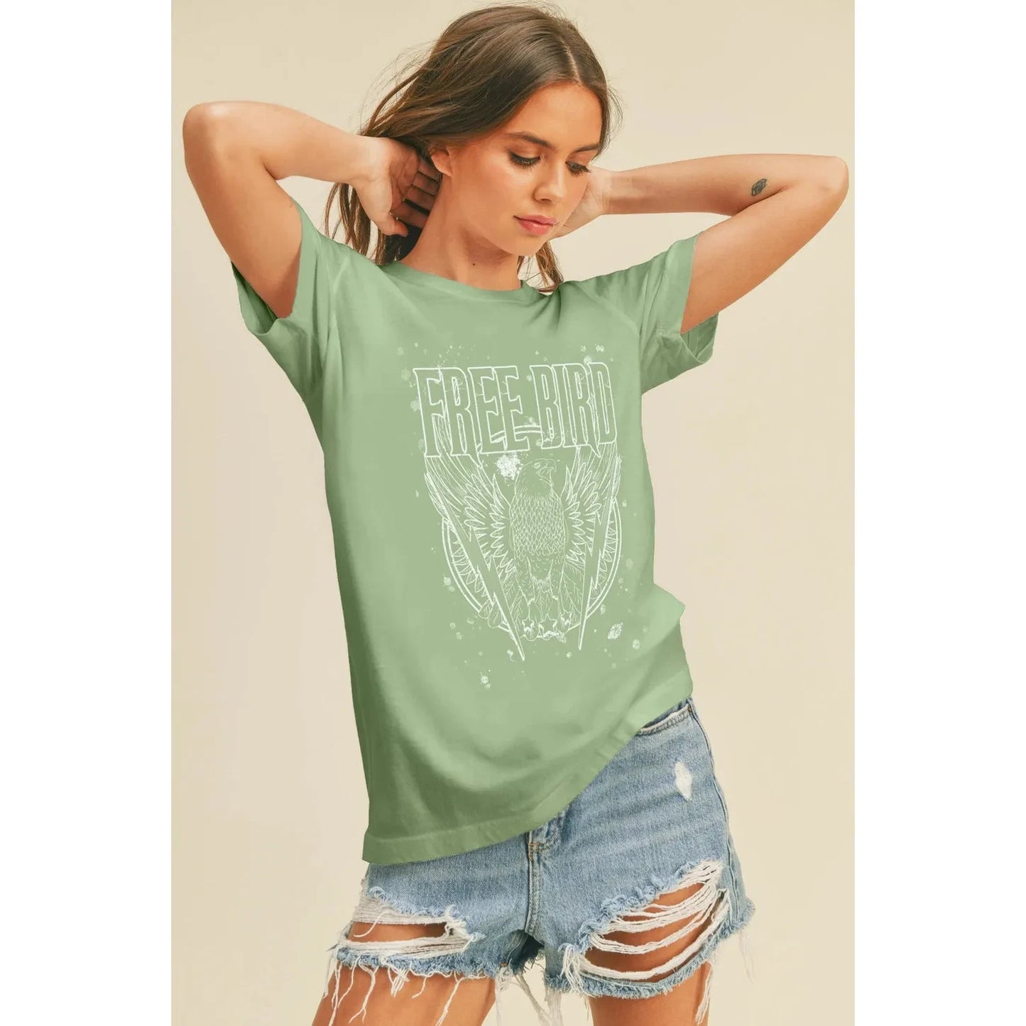 Free Bird Eagle Graphic Tee