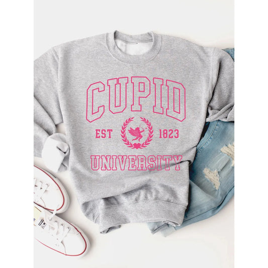 Cupid University Graphic Sweatshirt