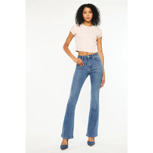 High Rise Bootcut jeans