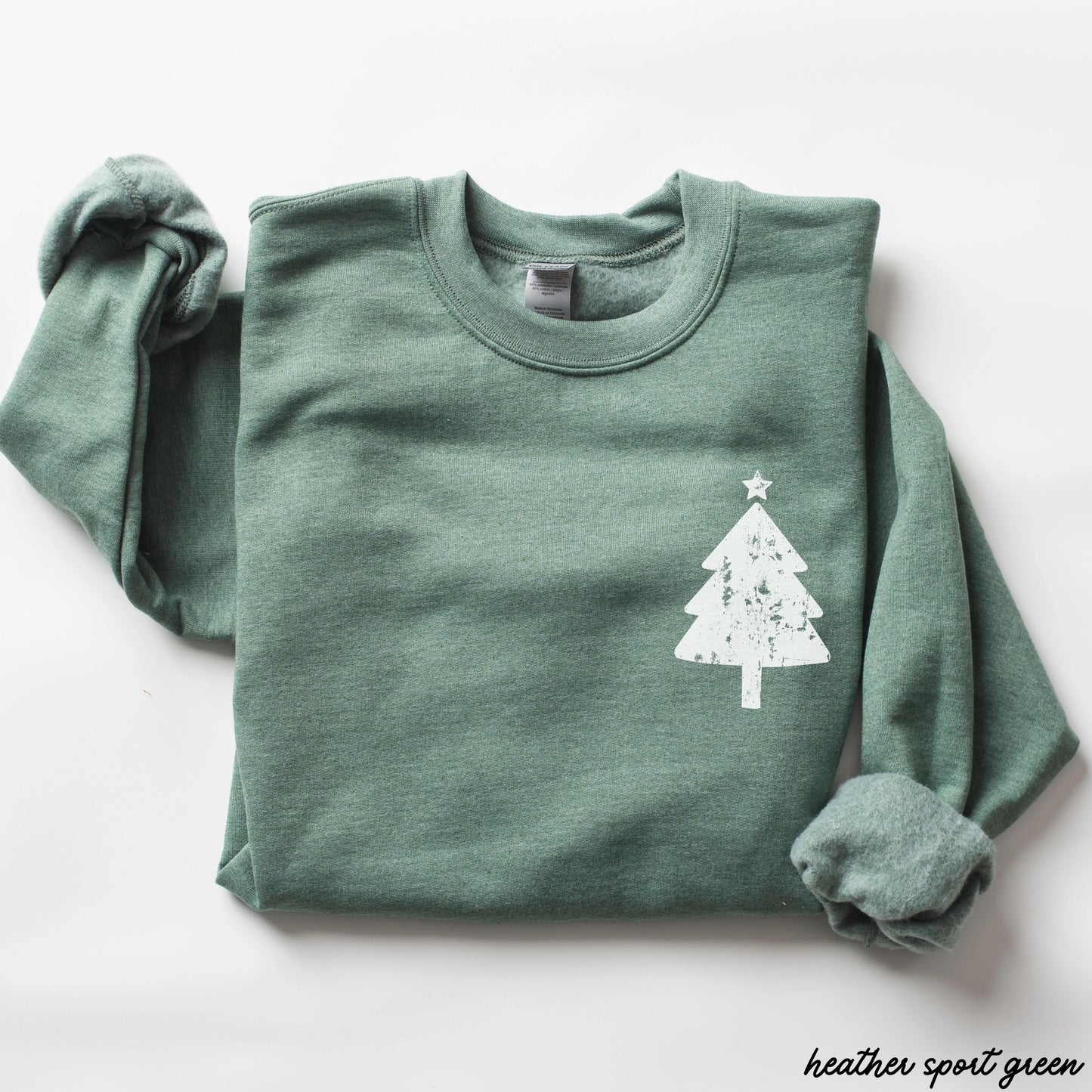 Xmas Tree Pocket Sweatshirt