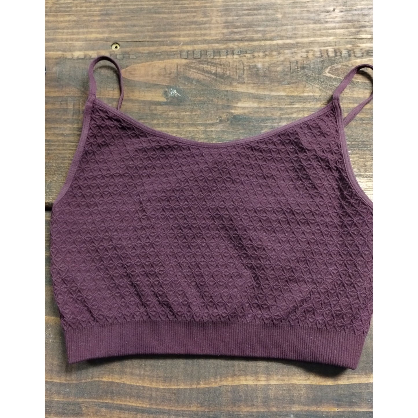 NIKIBIKI Women Seamless Iced Waffle Bralette