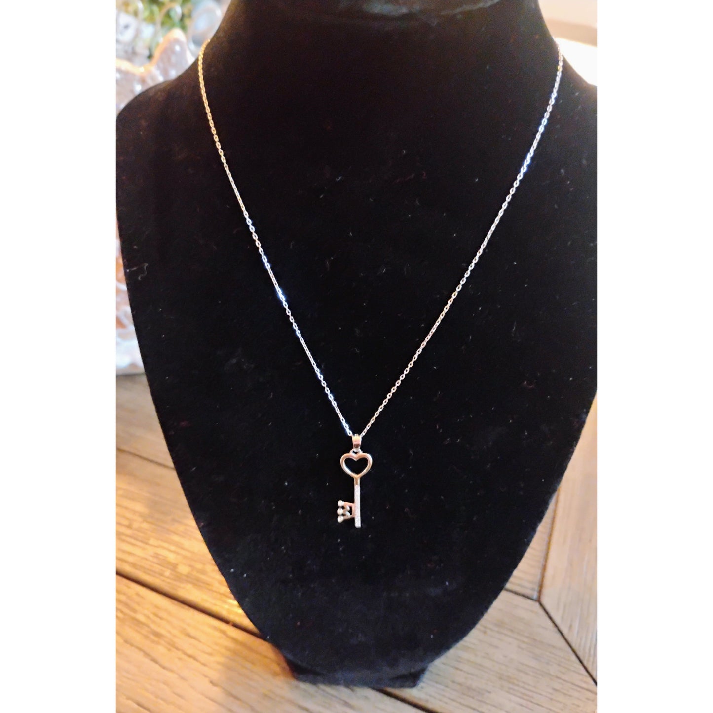 Silver Key Necklace