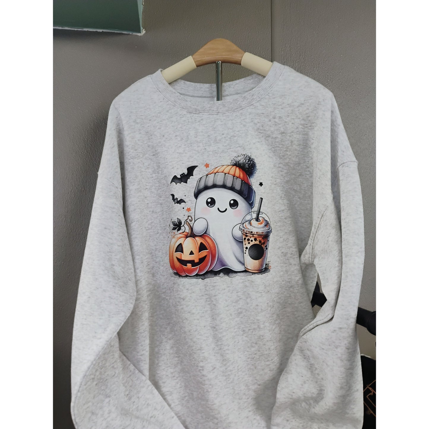 Halloween Graphic Ghost Shirt