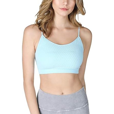 NIKIBIKI Women Seamless Iced Waffle Bralette
