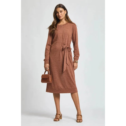 Hacci Knit Tunic Dress (S-3XL)