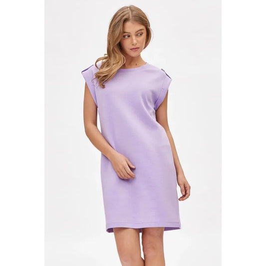 Cap Sleeve Scuba Modal A-Line Dress (S-3XL)