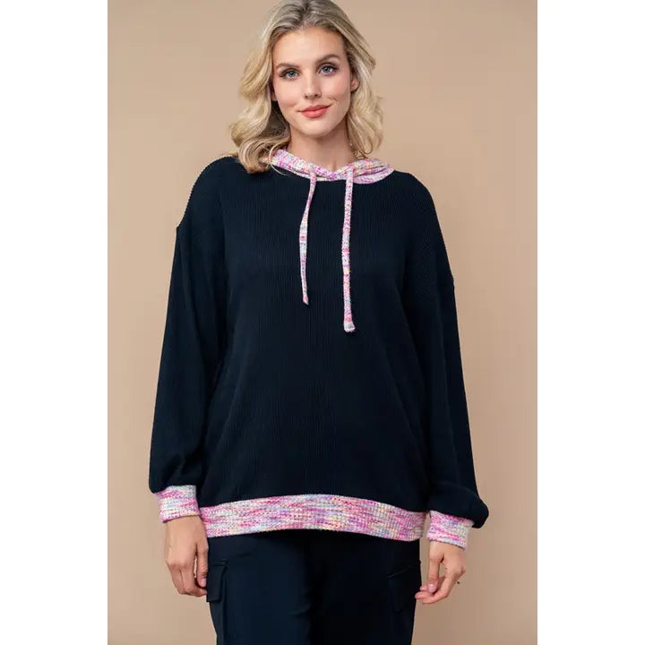 Long Sleeve Solid Knit Top