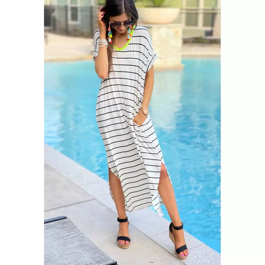 Madalyn Striped Maxi Dress