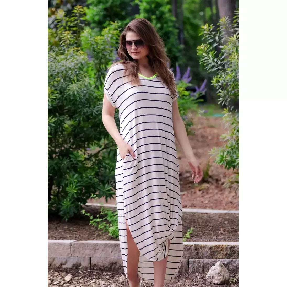Madalyn Striped Maxi Dress