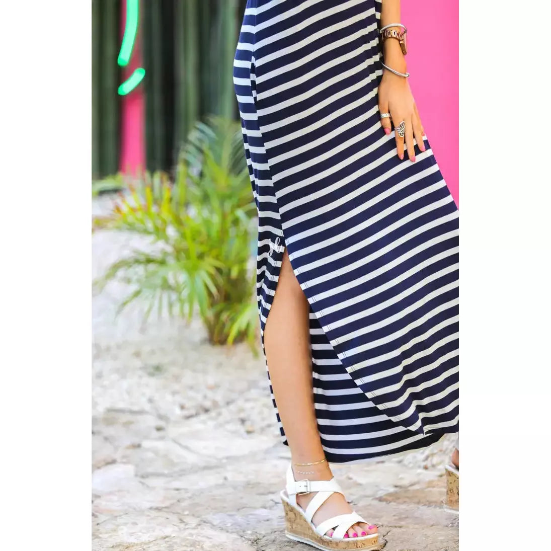Madalyn Striped Maxi Dress