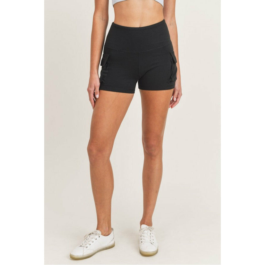 Cargo Utility Hybrid Highwaist Shorts
