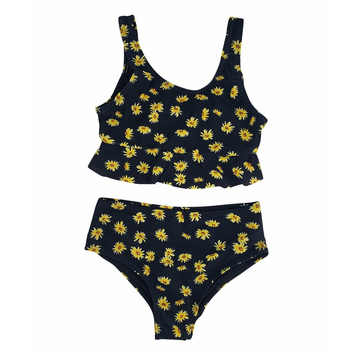 Girls Sunflower Sport bra tankini 2 pcs