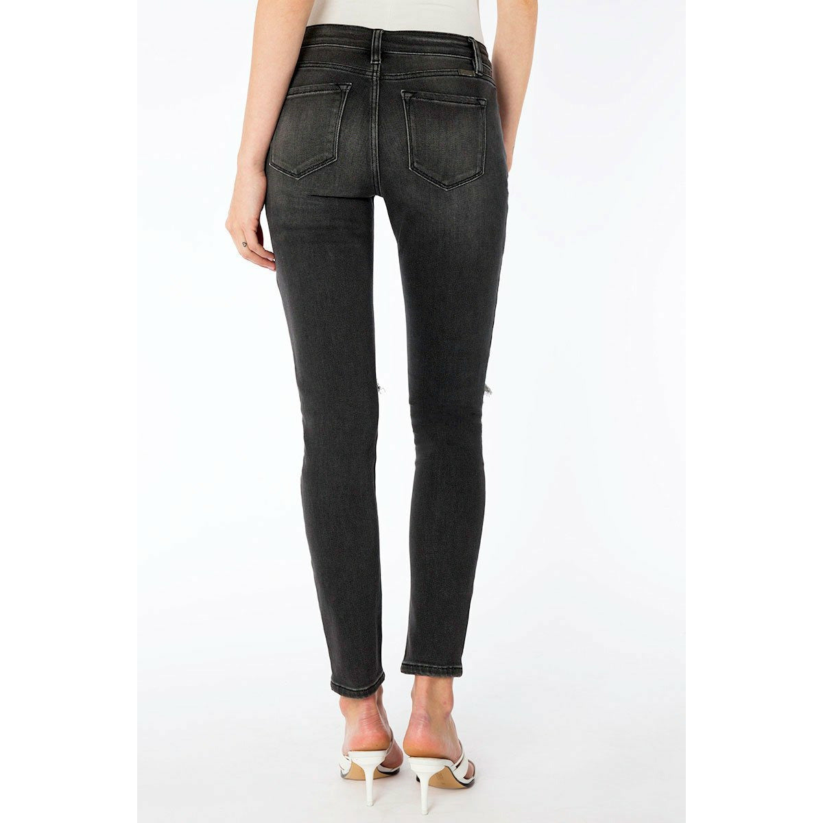 Shelby Mid Rise Super Skinny Jeans