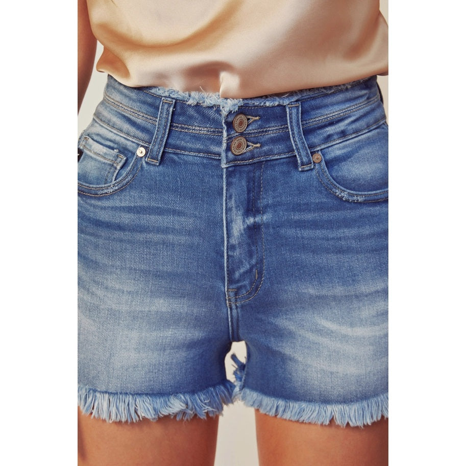Kan Can Frayed Shorts