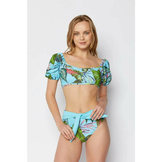 Puff Sleeve 2 pc Bikini