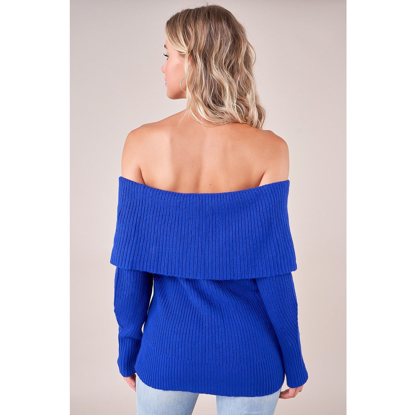 Allegra Off the Shoulder Sweater