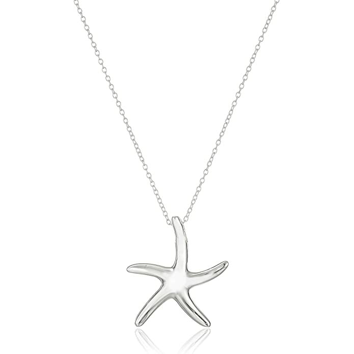 Sterling Silver Starfish Necklace