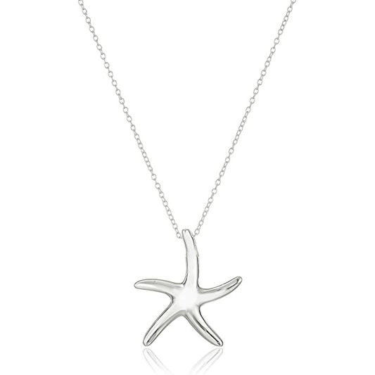 Sterling Silver Starfish Necklace