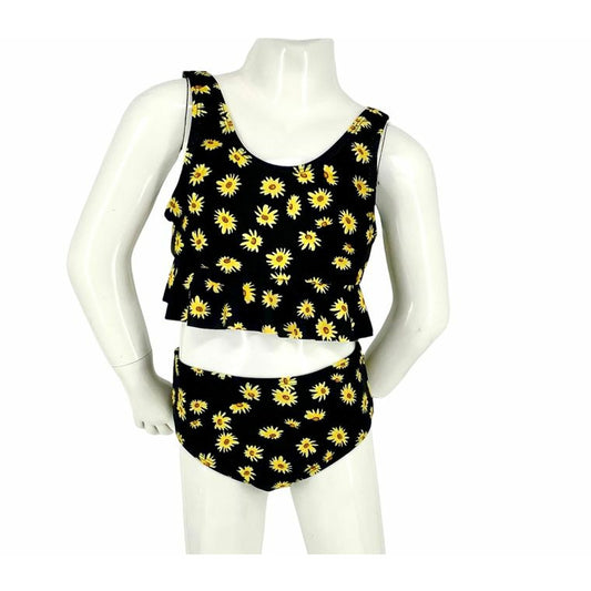 Girls Sunflower Sport bra tankini 2 pcs