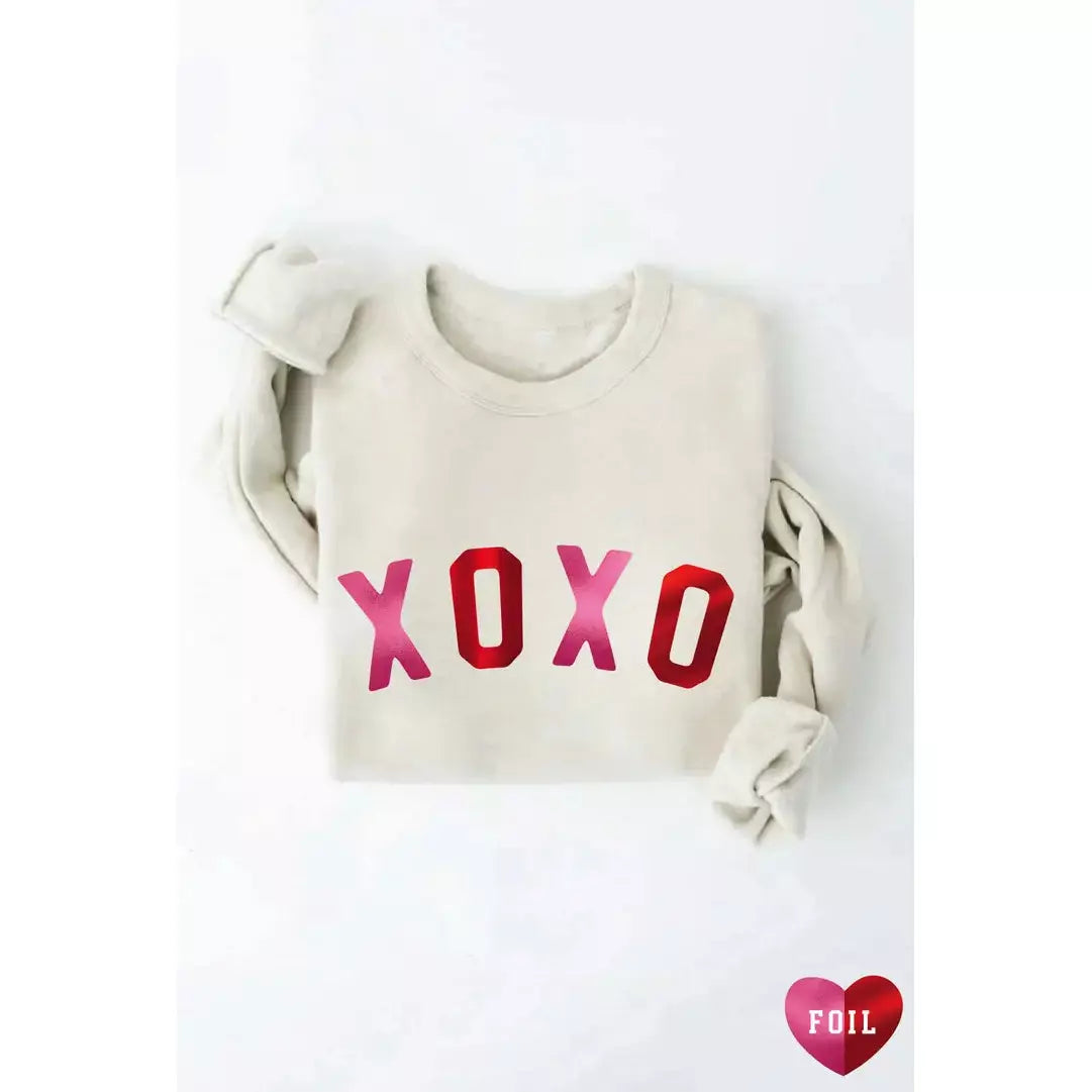 XOXO FOIL Sweatshirt