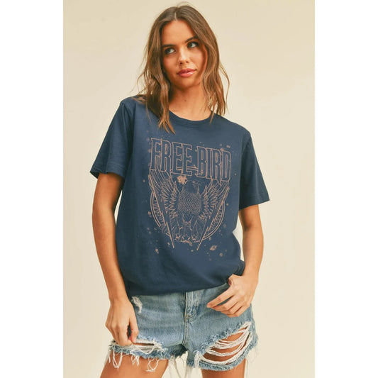 Free Bird Eagle Graphic Tee