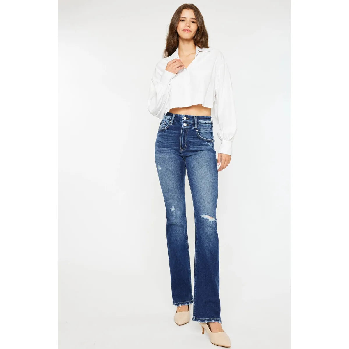 Dara High Rise Bootcut Jeans