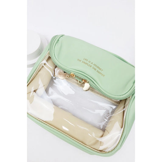 Clear Travel Cosmetic Bag