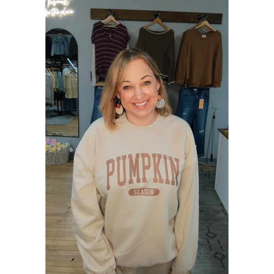 Pumpkin Season Graphic Sweatshirt