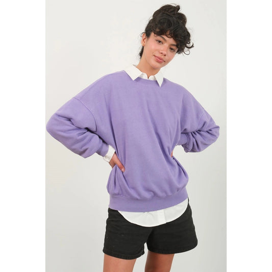 Crewneck Long Sleeve Sweatshirt