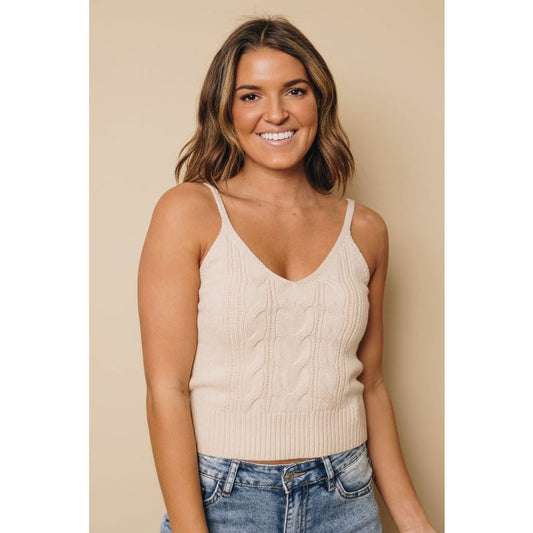Kayla Knitted Crop Top