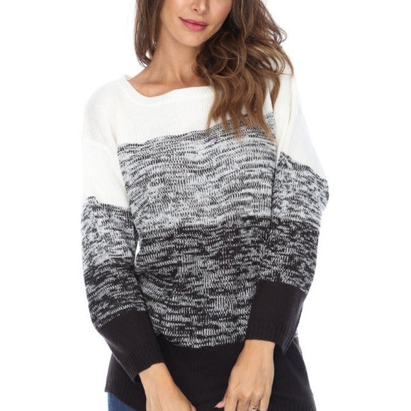 Multiblock Color Sweater