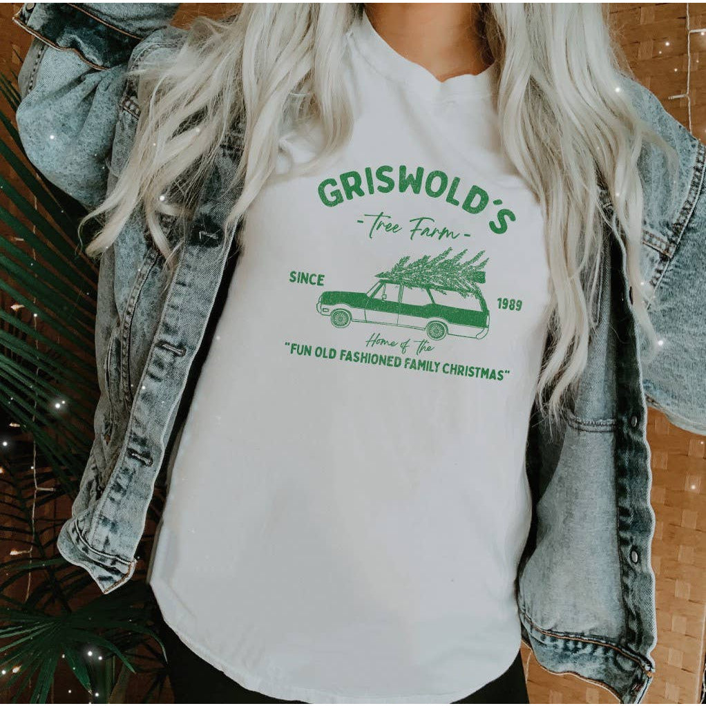 GRISWOLD'S TREE FARM Graphic T-Shirt