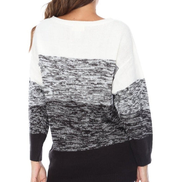 Multiblock Color Sweater